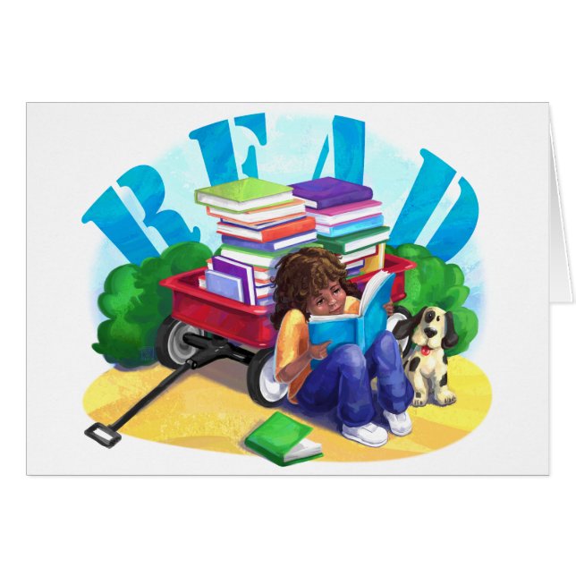 Book Wagon READ (Front Horizontal)