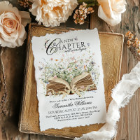 Book Wildflower A New Chapter Begin Baby Shower
