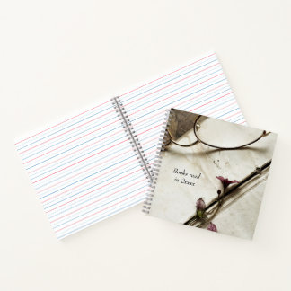Book with tiny flowers
