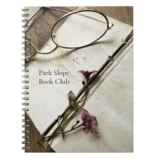 Book with tiny flowers