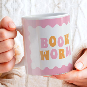 Book Worm Book Lover Coffee Mug