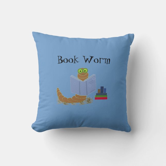 Book Worm Cushion (Front)
