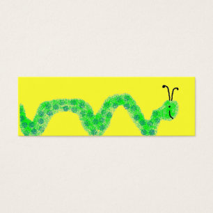 Book Worm Mini Bookmarks