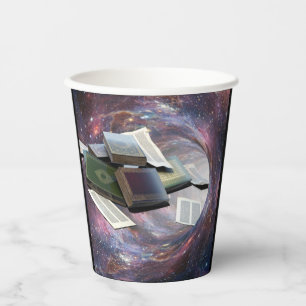 Book Wormhole Paper Cups