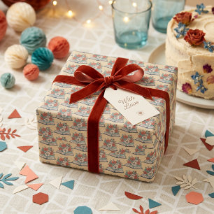 Book Wrapping Paper