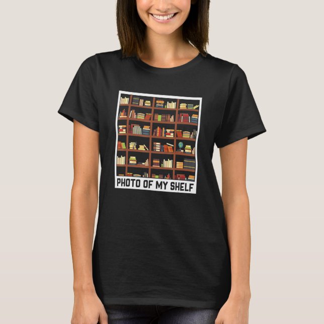 Bookaholic Reader Bookish Enthusiast Reading Novel T-Shirt (Front)