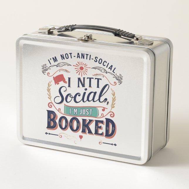 Booked & Busy Lunchbox (Front)