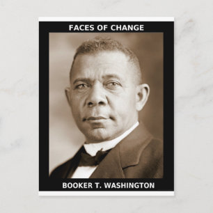 Booker T. Washington Postcard