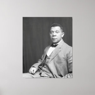 Booker Taliaferro Washington: Black Educator Canvas Print