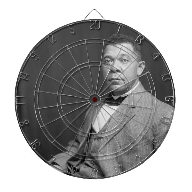 Booker Taliaferro Washington: Black Educator Dartboard (Front)