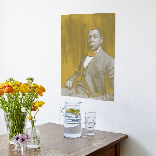 Booker Taliaferro Washington: Black Educator Foil Prints (Laydown (Kitchen))