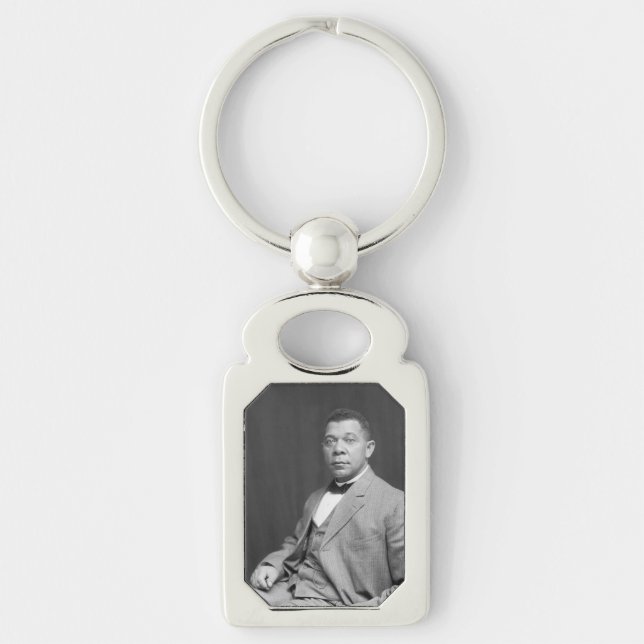Booker Taliaferro Washington: Black Educator Key Ring (Front)