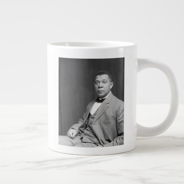 Booker Taliaferro Washington: Black Educator Large Coffee Mug (Right)