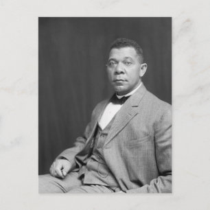 Booker Taliaferro Washington: Black Educator Postcard