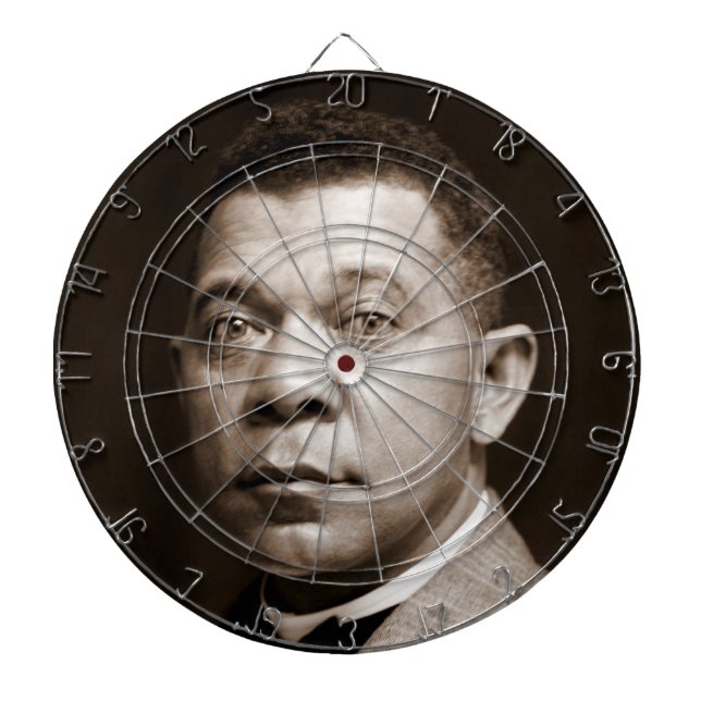 Booker Washington: African American Educator Dartboard (Front)