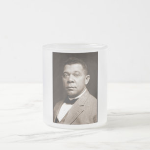 Booker Washington: African American Educator Frosted Glass Coffee Mug