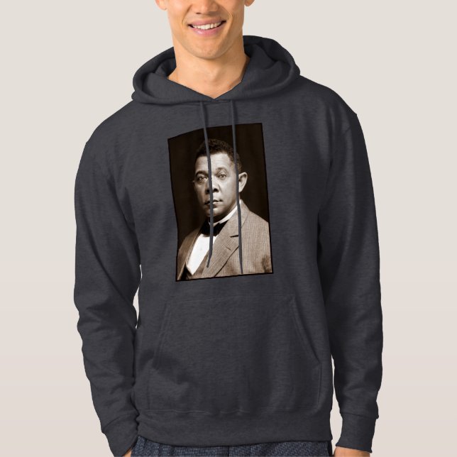Booker Washington: African American Educator Hoodie (Front)