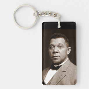 Booker Washington: African American Educator Key Ring