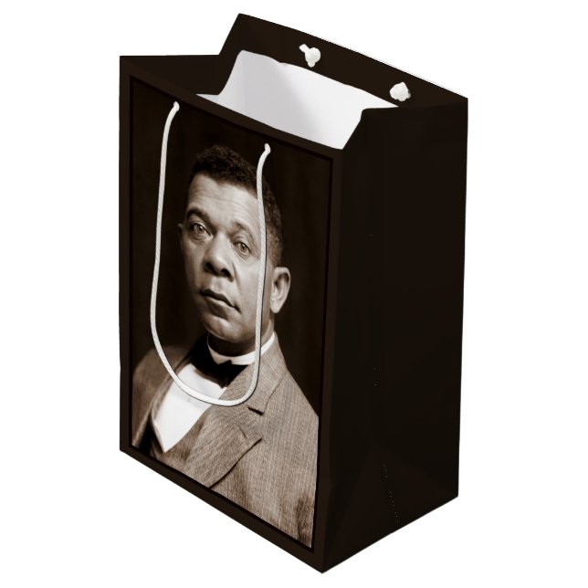 Booker Washington: African American Educator Medium Gift Bag (Front Angled)