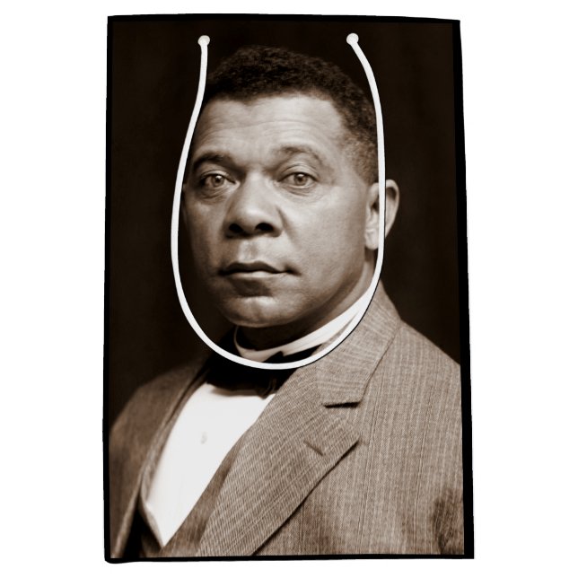 Booker Washington: African American Educator Medium Gift Bag (Front)