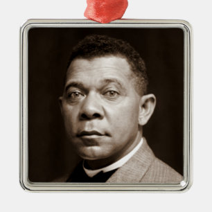 Booker Washington: African American Educator Metal Tree Decoration