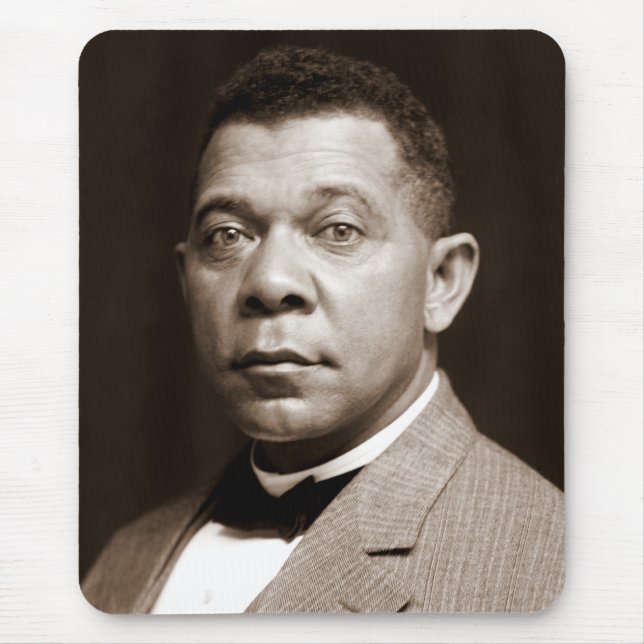 Booker Washington: African American Educator Mouse Mat (Front)