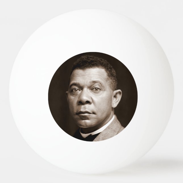Booker Washington: African American Educator Ping Pong Ball (Front)