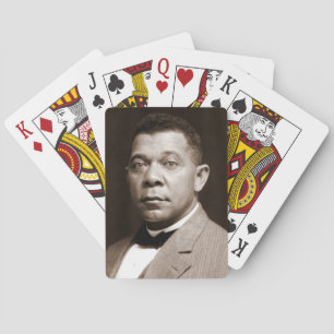 Booker Washington: African American Educator Playing Cards