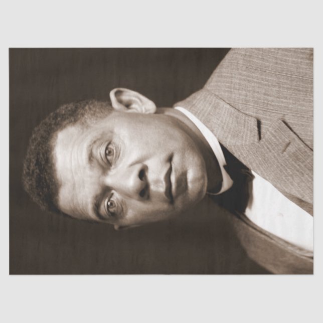 Booker Washington: African American Educator Tissue Paper (Front)