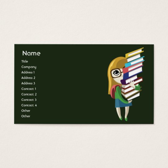 Bookgirl - Business Business Card