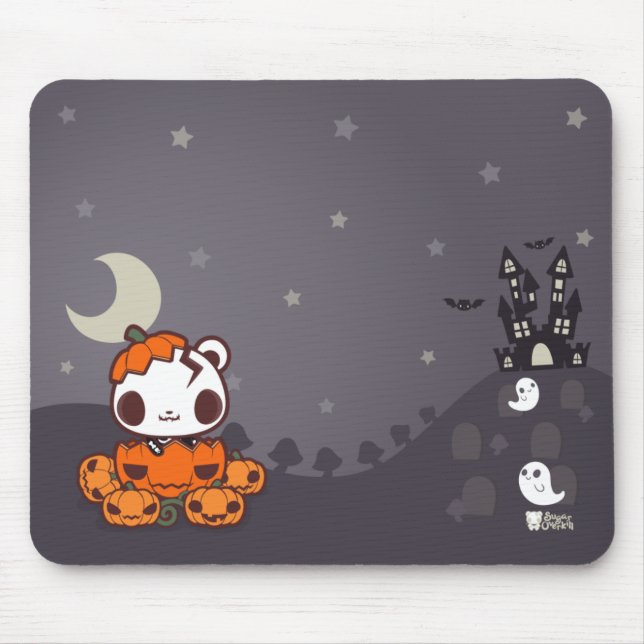 Bookie's Halloween Mouse Mat (Front)
