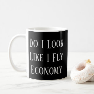 Booking Aeroplane Flight pilot Funny Quote Text Coffee Mug