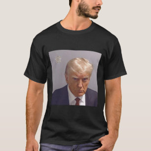 Booking Photo Of Donald Trump  T-Shirt