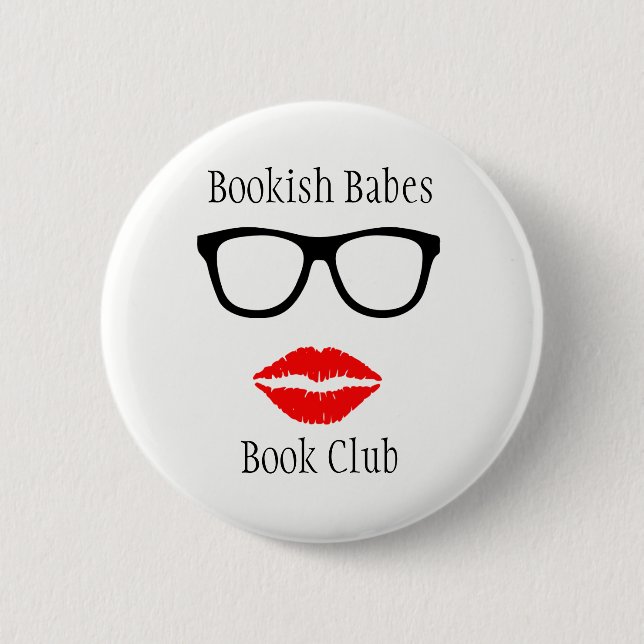 Bookish Babes Buttons (Front)