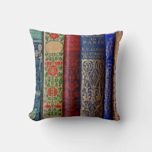 Bookish Book Spines Cushion