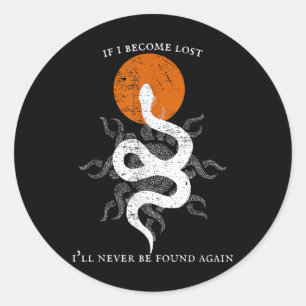 Bookish Bookworm Gift For Book Lover Daughter Of N Classic Round Sticker