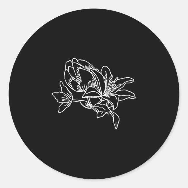 Bookish Bookworm Store (2 Sided) You Do Not Yield  Classic Round Sticker (Front)