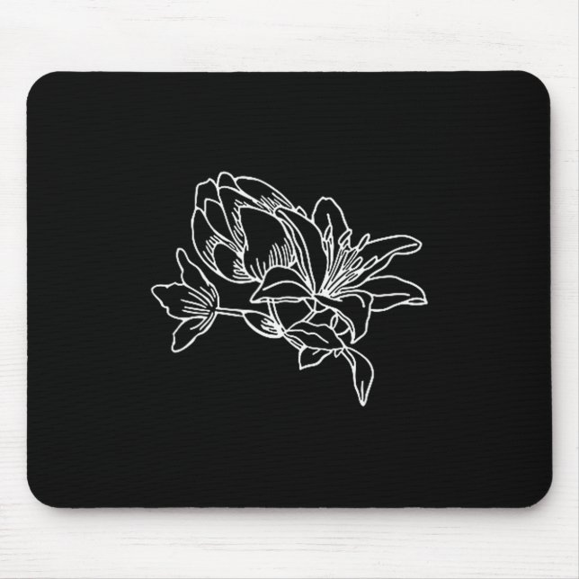 Bookish Bookworm Store (2 Sided) You Do Not Yield  Mouse Mat (Front)