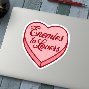 Bookish Candy heart - Enemies To Lovers