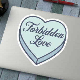 Bookish Candy heart - Forbidden Love