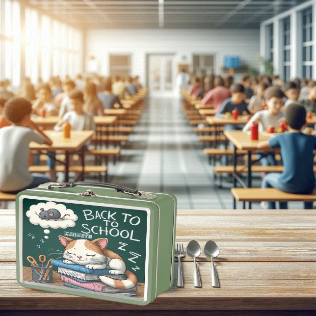 Bookish Cat Lunchbox (Creator Uploaded)