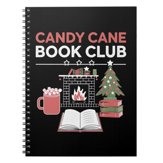 Bookish Christmas Candy Cane Book Club Bookish  (Front)