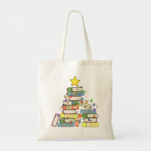 Bookish Christmas Tree I Tote Bag