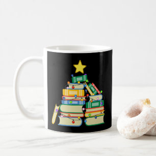 Bookish Christmas Tree II Coffee Mug