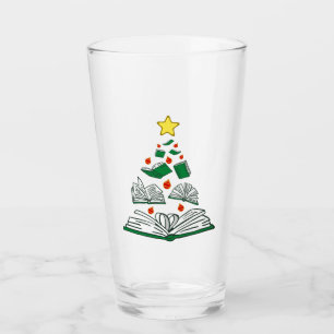 Bookish Christmas Tree III Glass