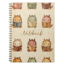 Bookish Dragon Notebook