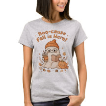Bookish Ghost Iced Coffee Halloween Book Lover Shi