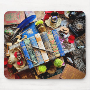 Bookish Maximalist Mouse Mat