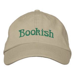 Bookish Reading Embroidered Hat