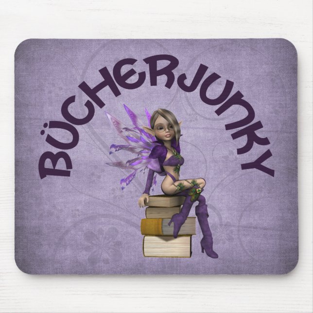bookjunky mouse mat (Front)